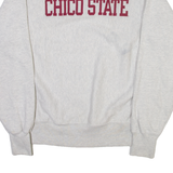 CHAMPION REVERSE WEAVE Chico State Mens Sweatshirt Grey S