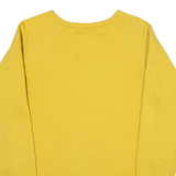 CHAMPION Mens Sweatshirt Yellow S