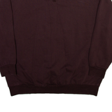 ADIDAS ORIGINALS Womens Sweatshirt Maroon S