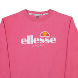 ELLESSE Womens Sweatshirt Pink UK 16