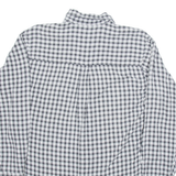 HAPPY LIFE Mens Shirt Black Check Long Sleeve S