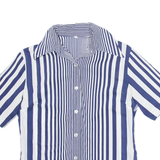 Womens Shirt Blue Striped S