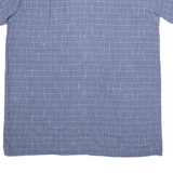 RETRECI Mens Shirt Blue Check L