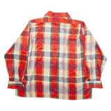 BEATRICE Womens Shirt Red Check Long Sleeve XL