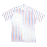 ARROW Mens Shirt White Striped S