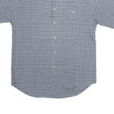 CANDA Mens Shirt Grey Check M