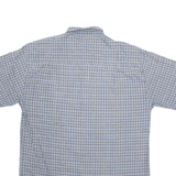 CANDA Mens Shirt Grey Check M