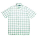 POLO RALPH LAUREN Mens Shirt Green Check S