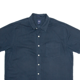 GAP Mens Plain Shirt Black XL