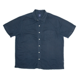 GAP Mens Plain Shirt Black XL