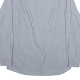 BOSS Mens Plain Shirt Grey Long Sleeve M