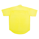 Travel Club Mens Plain Shirt Yellow M