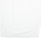 WALDE Mens Plain Shirt White Long Sleeve XL