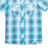 LEVI'S Mens Shirt Blue Check S
