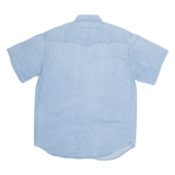 BASIC NETWORK Mens Denim Shirt Blue M