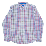 JOOP Slim Fit Mens Shirt Blue Check Long Sleeve L