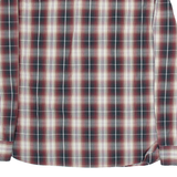 LEVI'S Mens Shirt Red Check Long Sleeve L