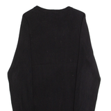 DKNY Womens Jumper Black Tight Knit M
