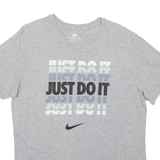 NIKE Mens T-Shirt Grey L
