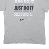 NIKE Mens T-Shirt Grey L