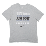 NIKE Mens T-Shirt Grey L