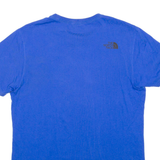 THE NORTH FACE Mens T-Shirt Blue M