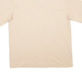 ADIDAS Womens T-Shirt Beige UK 10