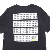 DKNY Mens T-Shirt Black M