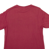 ELLESSE Womens T-Shirt Maroon UK 12