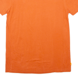 TIMBERLAND Slim Fit Mens T-Shirt Orange M
