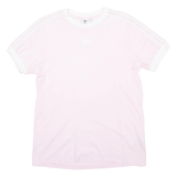 ADIDAS Womens T-Shirt Pink UK 10