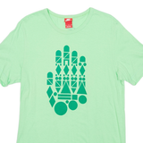 NIKE Mens T-Shirt Green M