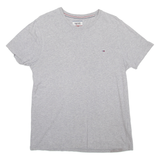 TOMMY HILFIGER Mens T-Shirt Grey M