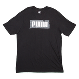 PUMA Mens T-Shirt Black L