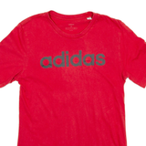 ADIDAS Mens T-Shirt Red S