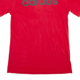 ADIDAS Mens T-Shirt Red S