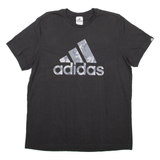 ADIDAS Womens T-Shirt Black L