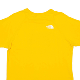 THE NORTH FACE Mens T-Shirt Yellow M