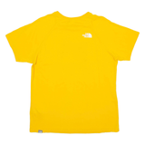 THE NORTH FACE Mens T-Shirt Yellow M