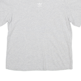 ADIDAS Womens T-Shirt Grey UK 4