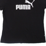 PUMA Girls T-Shirt Black L