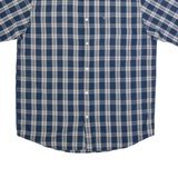 NAUTICA Mens Shirt Black Check L