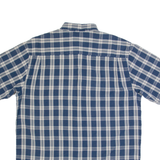 NAUTICA Mens Shirt Black Check L