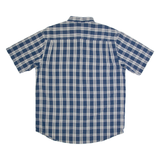 NAUTICA Mens Shirt Black Check L