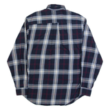 NAUTICA Mens Shirt Blue Check Long Sleeve S