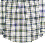 TOMMY HILFIGER Mens Shirt Blue Check Long Sleeve L