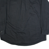 NAUTICA Mens Plain Shirt Black Long Sleeve XL