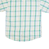 WRANGLER Mens Shirt White Check M