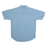 TOMMY HILFIGER Mens Shirt Blue Check M