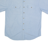 CARHARTT Mens Plain Shirt Blue L